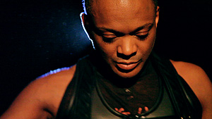 Still image of Bill Coleman from Janet Biggs Video 'Brightness All Around'