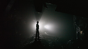 Still image of Arctic Miner from Janet Biggs Video 'Brightness All Around'