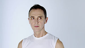 John Kelly Image from Janet Biggs video Fade to White
