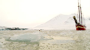 Image from Janet Biggs video Fade to White