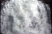Waterfall: Still from Janet Biggs' Video Installation, Haldol